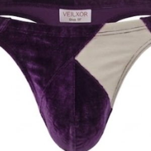 VEILXOR Velvet Contrast Brief